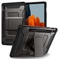 Spigen Tough Armor Pro Samsung Galaxy Tab S7/S8 Hoesje - Zwart