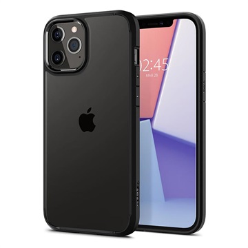 Spigen Ultra Hybrid iPhone 12/12 Pro Hoesje - Zwart