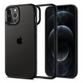 Spigen Ultra Hybrid iPhone 12/12 Pro Hoesje - Zwart