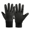 Sport Men Geïsoleerde Touchscreen Handschoenen - Zwart