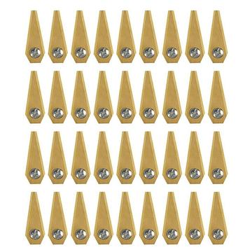 Roestvrijstalen messen voor Bosch Indego robotmaaier - 36 stuks.