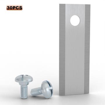 Roestvrijstalen messen voor Stiga A en G-serie robotmaaiers - 30 stuks.