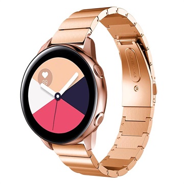 Samsung Galaxy Watch Active roestvrijstalen band - roségoud