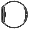 Huawei Watch Fit roestvrijstalen band met vlindergesp - zwart