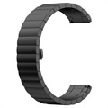 Huawei Watch GT roestvrijstalen band met vlindergesp - zwart