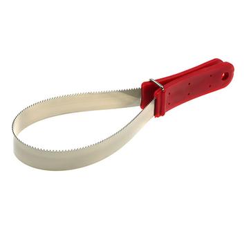 Roestvrijstalen zweetschraper met tanden