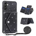 Samsung Galaxy S25+/S24+ Stardust Cover met Kaarthouder