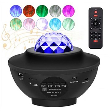 Starlight-lamp met Bluetooth-luidspreker en afstandsbediening