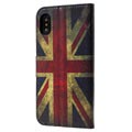 iPhone X / iPhone XS Style Series Wallet Case - Union Jack