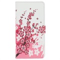 Style Series iPhone 11 Pro Wallet Case - Roze Bloemen