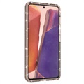 Stijlvolle Glitter Series Samsung Galaxy A53 5G Hybrid Case - Goud
