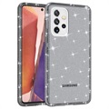 Stijlvolle Glitter Series Samsung Galaxy A53 5G Hybrid Case - Grijs