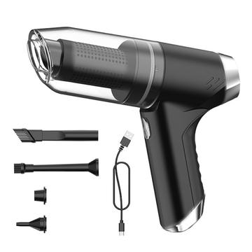 Suitu ST-6617C Handstofzuiger voor auto/huis - Zwart