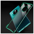 Sulada Plating Frameloze Huawei Mate 30 Cover - Groen / Transparant