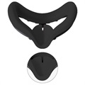 Oculus Quest 2 Sweatproof Facial Interface / Silicone Cover - Zwart
