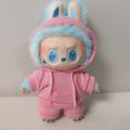 Sweatpak Outfit Set Labubu Doll 17cm - Roze