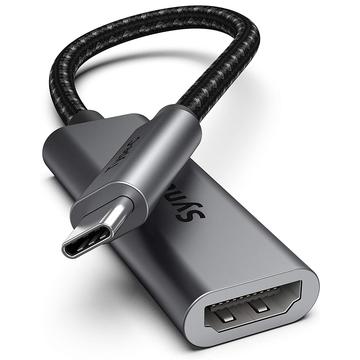 Syntech Mark10 USB-C naar HDMI-adapter - 4K bij 30Hz - Grijs