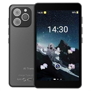 T22 AI-vertaalapparaat met ChatGPT, 142 talen - 5.5" - Zwart