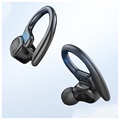 TWS Sport-oortelefoon met LED-display VV2 - Zwart