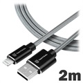 Tactische Fast Rope Oplaadkabel - USB-A/Lightning - 2m