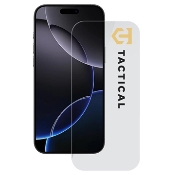 iPhone 16 Pro Max/17 Pro Max Tactical Glass Shield 2.5D Glazen Screenprotector - Doorzichtig