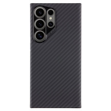Samsung Galaxy S24 Ultra Tactical MagForce Hoesje - Koolstofvezel - Zwart