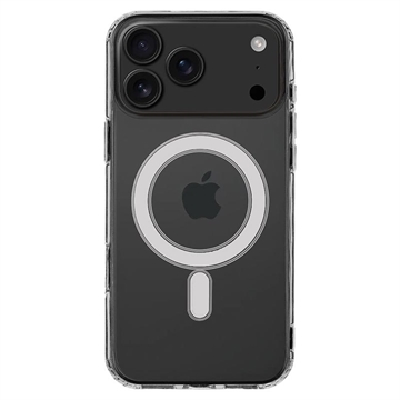 iPhone 17 Pro Max Tactical MagForce Hybrid Hoesje - Doorzichtig