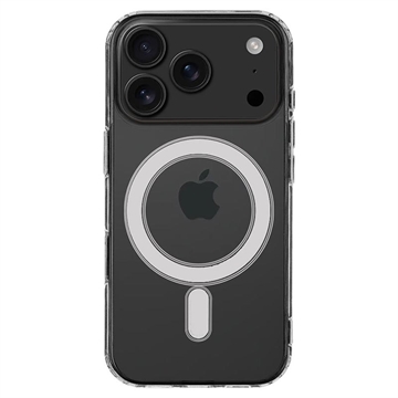 iPhone 17 Pro Tactical MagForce Hybrid Hoesje - Doorzichtig