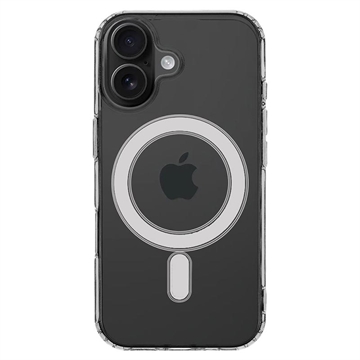 iPhone 17 Tactical MagForce Hybrid Hoesje - Doorzichtig