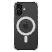 iPhone 17 Tactical MagForce Plyo Hoesje met versterkte hoeken en MagSafe - Durchsichtig