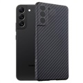 Tactical MagForce Samsung Galaxy S22 5G Case - Koolstofvezel / Zwart