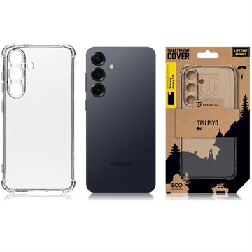 Samsung Galaxy S25 Tactical Plyo TPU Hoesje - Doorzichtig