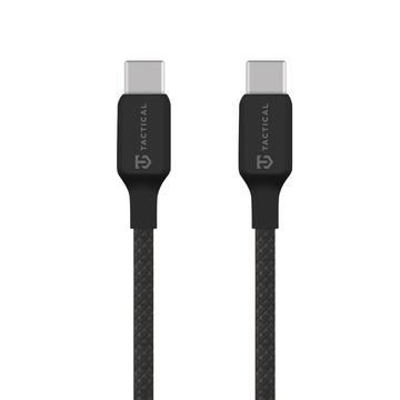 Tactical Stitch Thread USB-C-kabel - 1m, 60W - Zwart