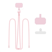 Tech-Protect C5S CrossBody Smartphone-riem - Licht Roze