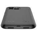 Tech-Protect Powercase iPhone 13/13 Pro Back-up Batterij Case - Zwart