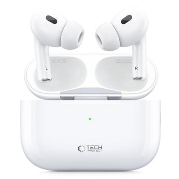 Tech-Protect UltraBoost Pro TWS koptelefoon (Geopende verpakking - Bevredigend) - Wit