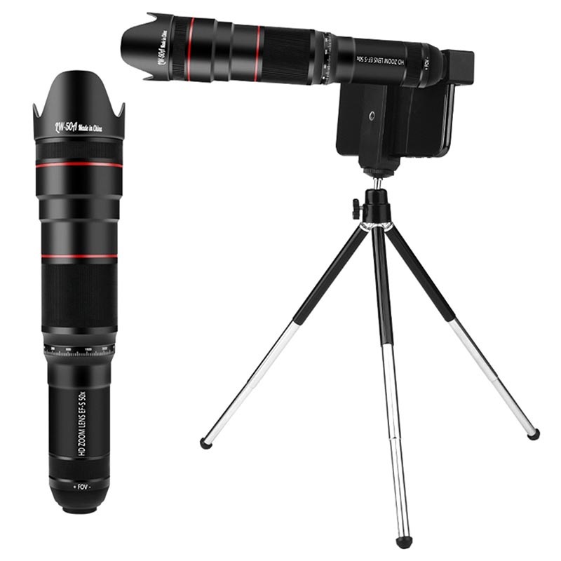 Telescoop Camera met Statief - 50X Optische - Zwart