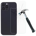 iPhone 13 Pro Max Gehard Glas Back Cover Protector - 9H - Doorzichtig
