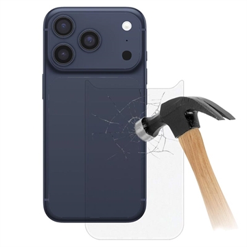 iPhone 17 Pro Max Glazen Achterkant Beschermer - 9H - Doorzichtig