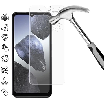 HMD Aura 2 Glazen Screenprotector - 9H - Case Friendly - Doorzichtig
