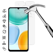 Honor X5c Glazen Screenprotector - 9H - Case Friendly - Doorzichtig