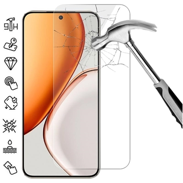 Honor X70 Glazen Screenprotector - 9H - Case Friendly - Doorzichtig