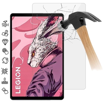 Lenovo Legion Y700 (2023)/Legion Tab Glazen Screenprotector - Case Friendly - Doorzichtig