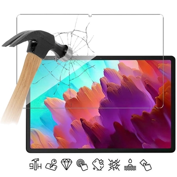 Lenovo Tab P12 Glazen Screenprotector - Case Friendly - Doorzichtig
