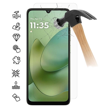 Motorola Moto G06 Glazen Screenprotector - 9H - Case Friendly - Doorzichtig