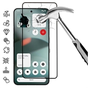 Nothing Phone (3) Glazen Screenprotector - 9H - Case Friendly - Zwarte rand
