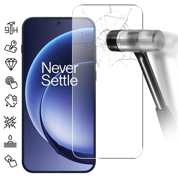 OnePlus 15 Glazen Screenprotector - 9H - Case Friendly - Doorzichtig