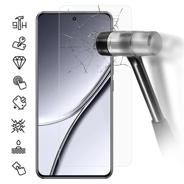 Realme GT5/GT5 240W Glazen Screenprotector - Case Friendly - Doorzichtig