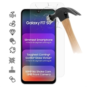 Samsung Galaxy F17 Glazen Screenprotector - 9H - Case Friendly - Doorzichtig