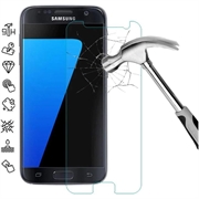 Samsung Galaxy S7 Glazen Screenprotector - 9H, 0.3mm - Case Friendly  - Doorzichtig